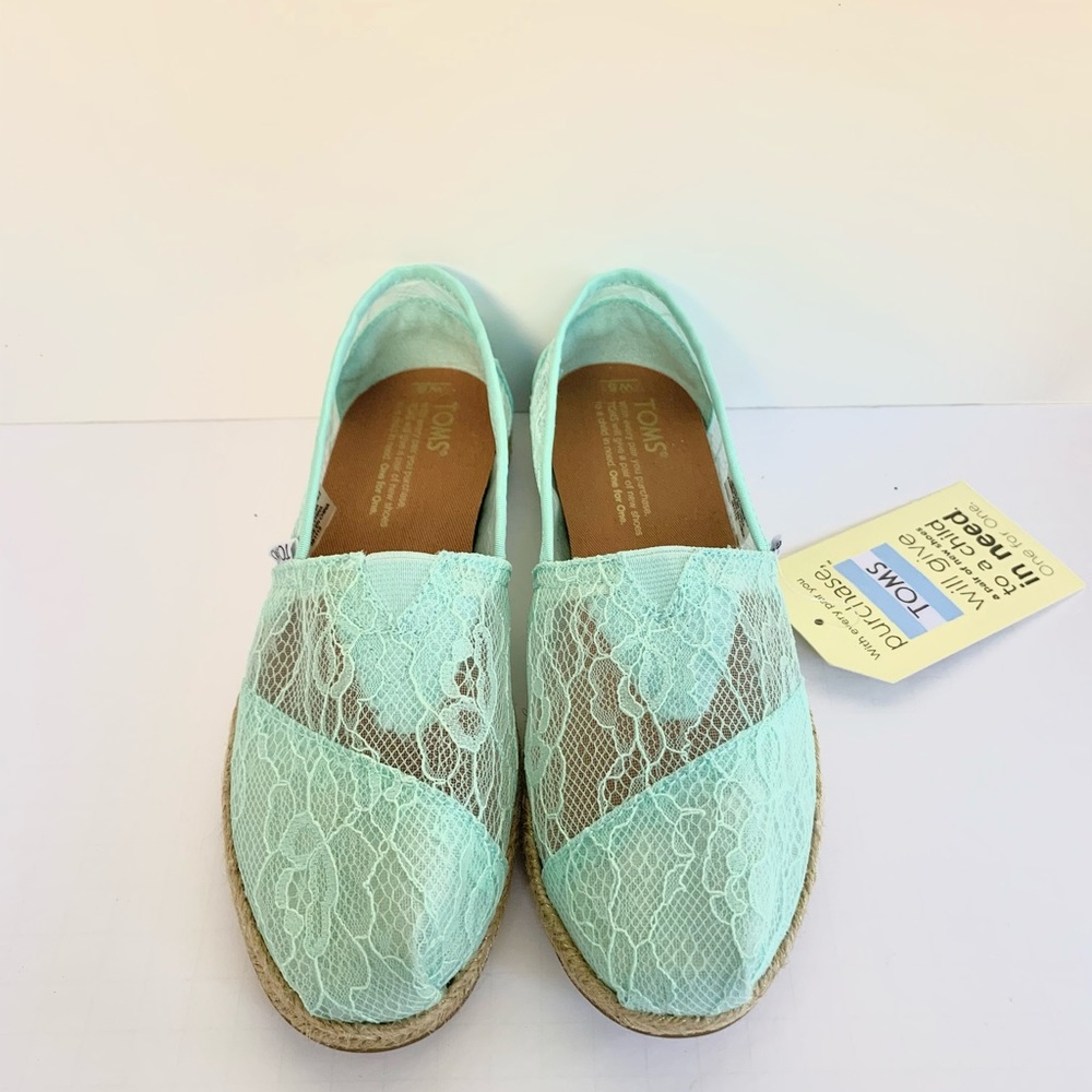 TOMS Classic Mint Lace
